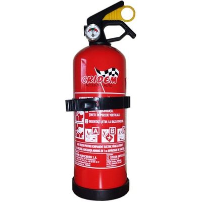 Lot De 2 Extincteurs ABC 2kg Avec Manomètre - Autobest - Neuf Sous Blister