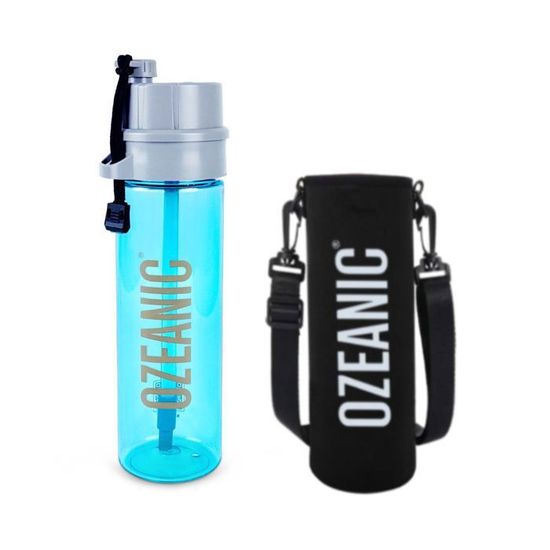 Bouteille en acier inoxydable avec rappel d'hydratation 500 ml | Gourde