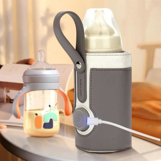 Ysinobear Chauffe-biberon portable USB Sac isotherme Thermostat chauffe-lait pour bébé maison / voiture