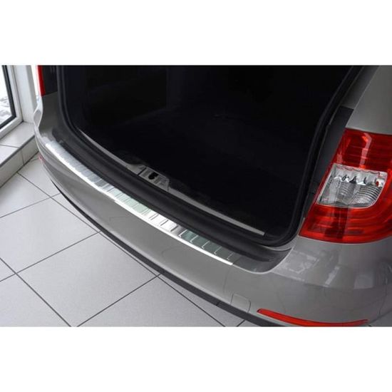 Boa Line Deflettore Scarico Cromato - 2 Pezzi, Acciaio Inox, Per Skoda Superb III 2015+ - Foto 9