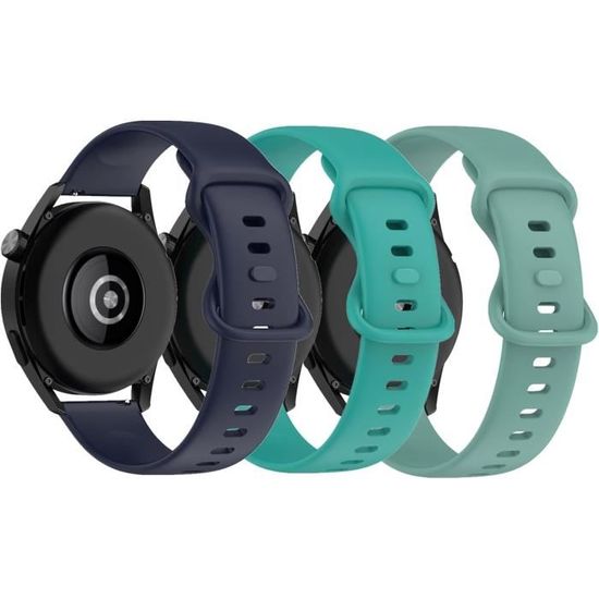 Per cinturino in silicone sportivo bicolore Garmin Forerunner 55 da 20