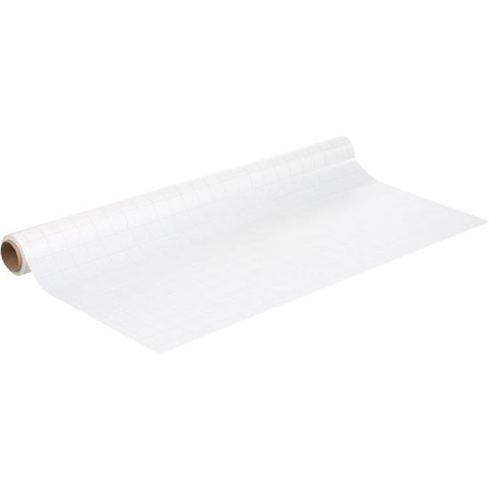 Rouleau Autocollant Tableau Blanc 44 X 200 Cm – Surface Effaçable à Sec Pour Bureau, école Ou Chambre D’enfant