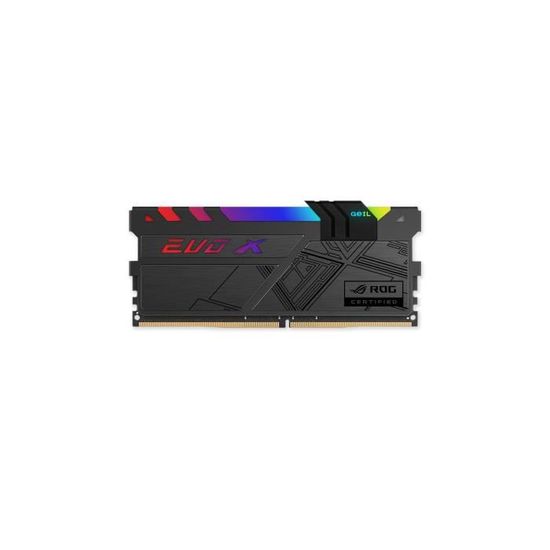 Geil EVO X ROG 16GB DDR4 16 Go 2 x 8 Go DDR4 3000 MHz 288 pin DIMM Noir Cdiscount Informatique
