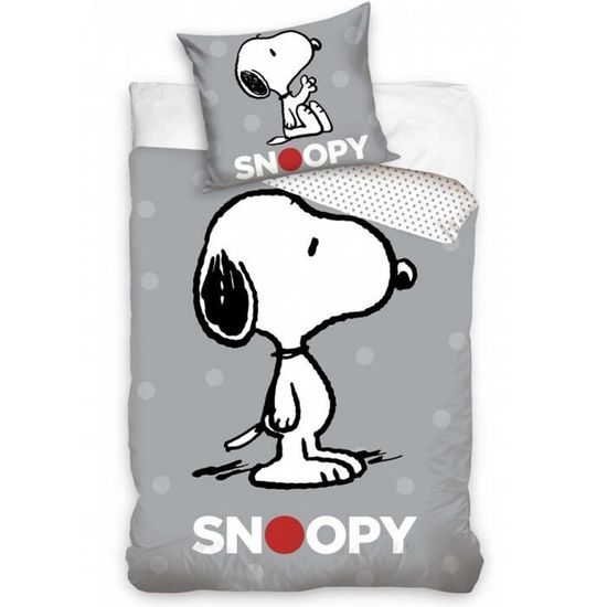 VINTAGE LOT DE deux taies d'Oreiller SNOOPY SCHULZ - SLEEPING IS AN ART EUR 10,00 - FR