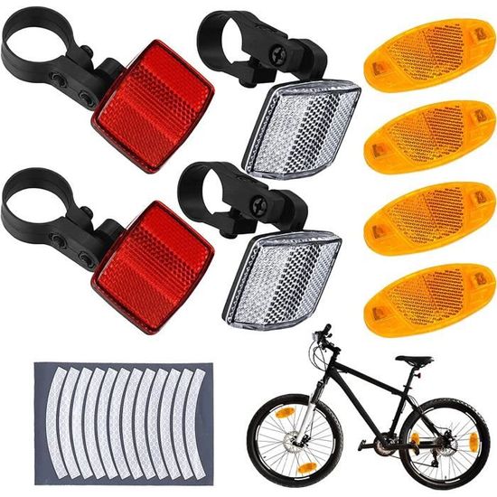 Catadioptre LED avec animations dans votre roue de vélo