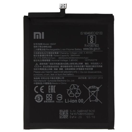 Batterie Interne Neuve Pour Xiaomi Mi 9 - Référence BM3L (#A63) - Compatible