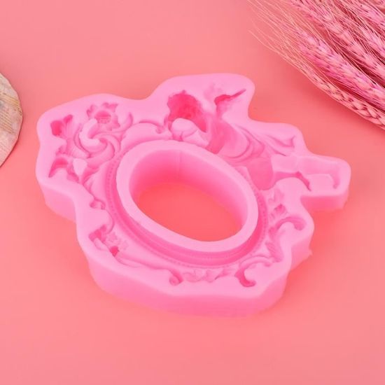 Moule En Silicone En Forme D'ange Pour Fondant, Chocolat, Pâte à Sucre - Déco Gâteau Facile