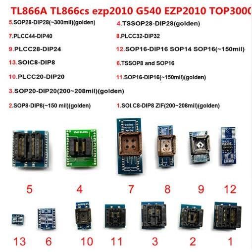 Programmateur universel pour EEPROM ICSP nand flash 24 93 25 MiniPro ...