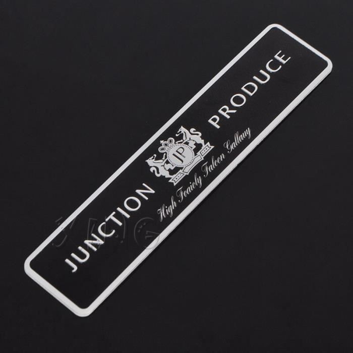 Autocollant de voiture emblème VIP Autocollants pour jonction, style de production, BMW Audi Ford JP Logo, Mercede XL9504821