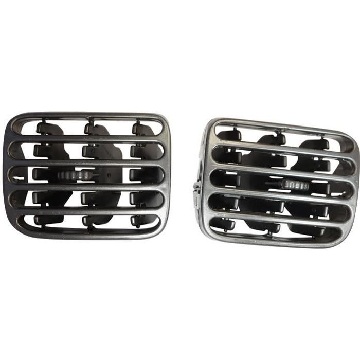 Grilles d´aération centrale du Tableau de Bord 7702258280 + 7702258279 Renault Clio MK2 1998-2006