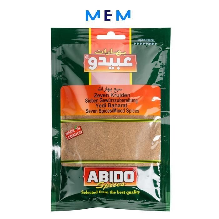 Mélange de 7 épices ABIDO 50 gr