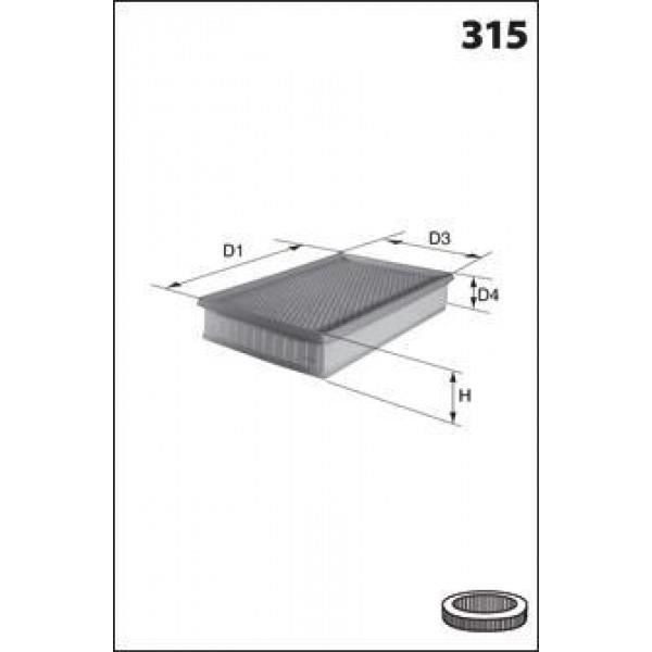 Filtre é Air Premium - VOLKSWAGEN PASSAT CC 2.0 TSI 05-2008-01-2012