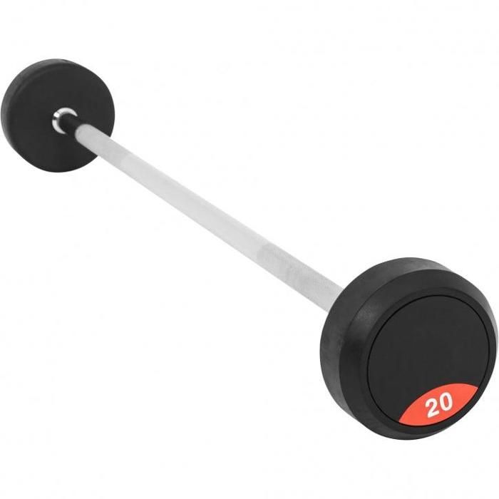 Haltère long et rond de 20 KG