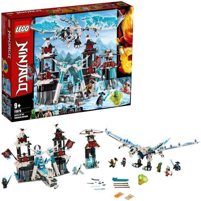 Jeux de construction LEGO®-NINJAGO® Le château de l’Empereur oublié Jeu pour Enfant 9 Ans et Plus, Briques de Constructi 52562