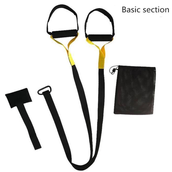 Sangle De Suspension Kit d’ Entraînement De Résistance Avec Ancre De Porte, Sac De Transport