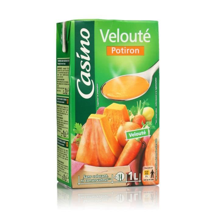 CASINO Velouté potiron - 1 L