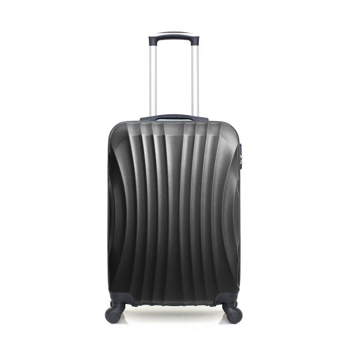 HERO – VALISE WEEK-END - ABS – 60cm – 4 roues – MOSCOU-A – NOIR