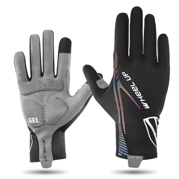 Gants de Cyclisme Gants avec Rembourrage Amortisseur à Écran Tactile pour Vélo,VTT,Motocross,Escalade,Randonnée pour Homme et Femme