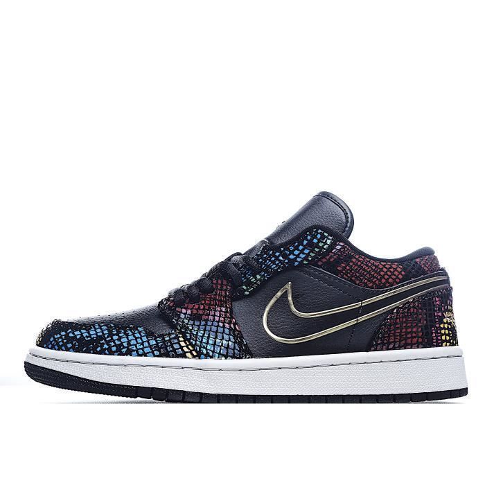 Baskets nikees-Air-Jordan 1 Zoom Air Comfort Retro Low SE AJ1 Chaussures de-basket Homme Femme Basse CT2575-557