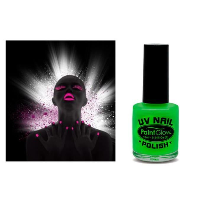 Vernis UV Ultra violet fluorescents Paintglow - 12 ML - VERT