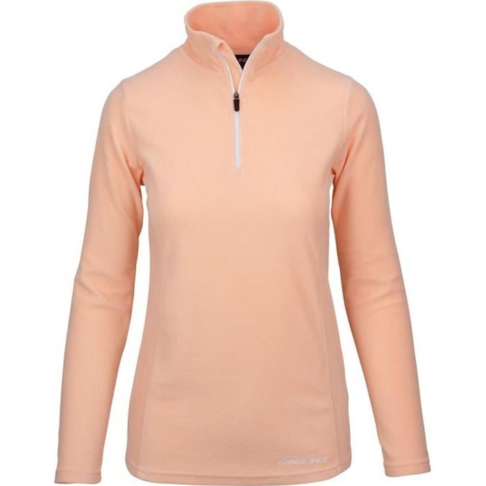 STARLING Pull Polaire Col Zippé - Femme - Rose