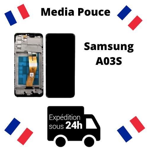 ECRAN LCD COMPLET AVEC CADRE POUR SAMSUNG GALAXY A03S SM-037F