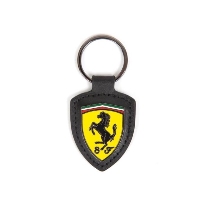 Porte-clés Ferrari Scuderia Ferrari Formula 1 Team Logo Cuir