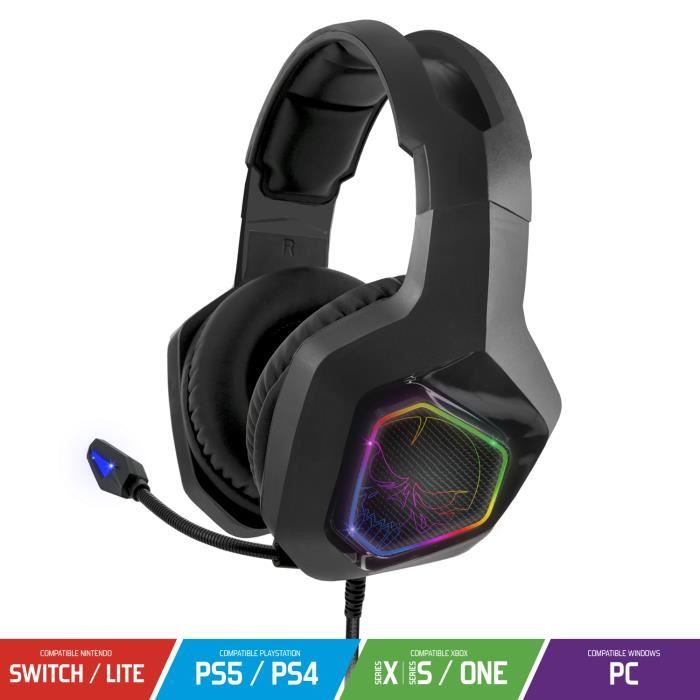 Casque PRO pour GAMING - Multimédia - PC - PLAYSTATION PS4 PS5 - XBOX et Nintendo SWITCH EDITION SPECIAL CADEAUX DE NOEL