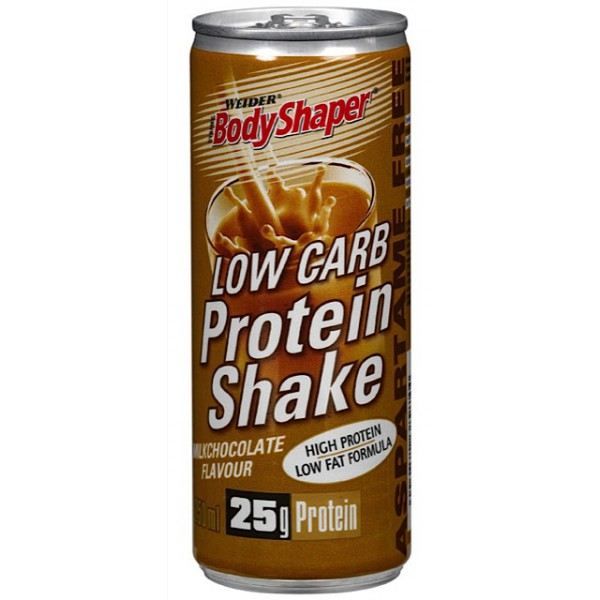 WEIDER Canette de Low Carb Protein Shake Choco