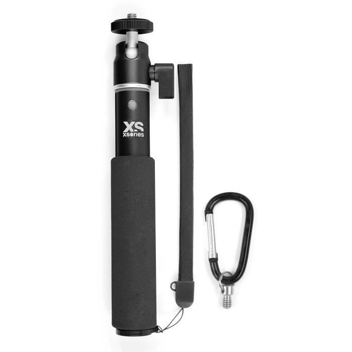XSORIES Perche Télescopique pour Caméra U-Shot - 49 cm - Noir