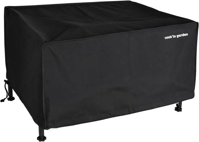 Housse De Protection Pour Plancha Extérieur 80x60x25cm - Tissu Oxford 420D Imperméable Anti-UV - Avec Cordon Ajustable