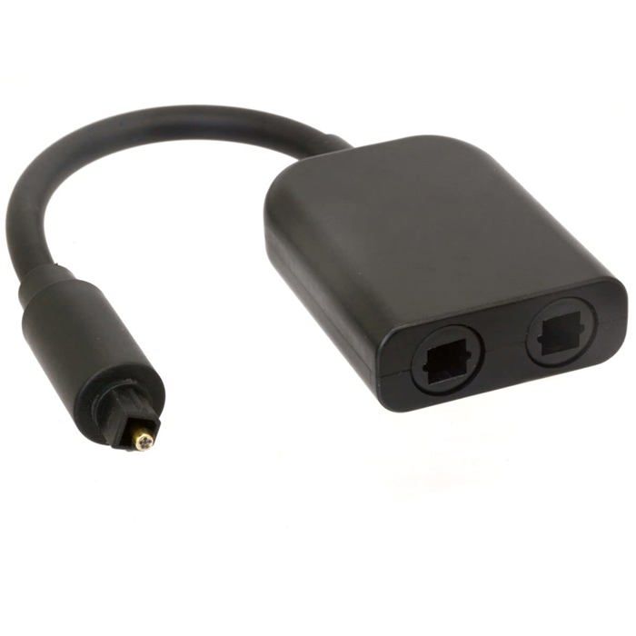 Câble Audio TosLink Optique 2 M – Pour PS2, PS3, Connexion Numérique - 10