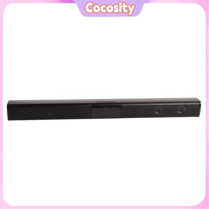 Cocosity Enceinte Bluetooth RGB Haut-Parleur Audio pour TV Ordinateur Salon