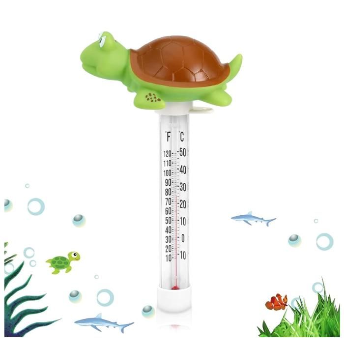 Thermomètre Pour Piscine - Thermomètre Flottant Spa Piscine Grand Affichage À Lecture Facile Pour Spas25x11cm