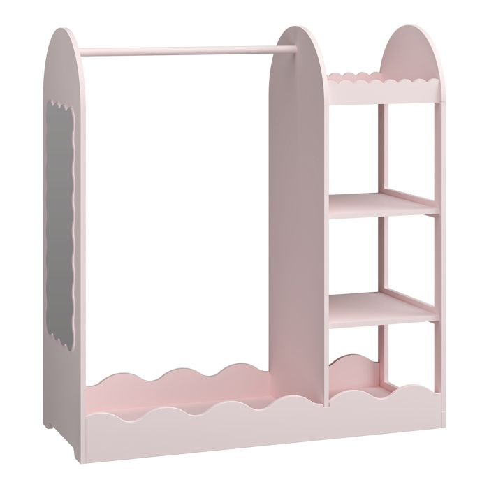 Portemanteau pour enfants Vestnes 100 x 94 x 38 cm rose