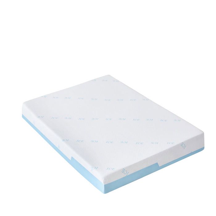 Matelas Universel Ice 140x190 cm - Mémoire De Forme - Housse rafraîchissante été et déhoussable