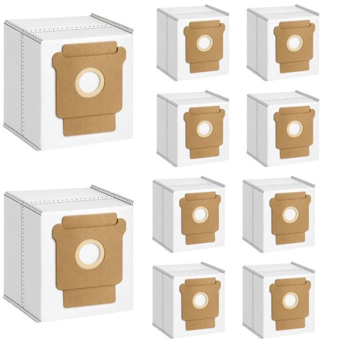 PHONILLICO Sac aspirateur -  - iRobot Roomba - Lot de 10 - Compatible avec plusieurs mod&egrave;les - Jetable
