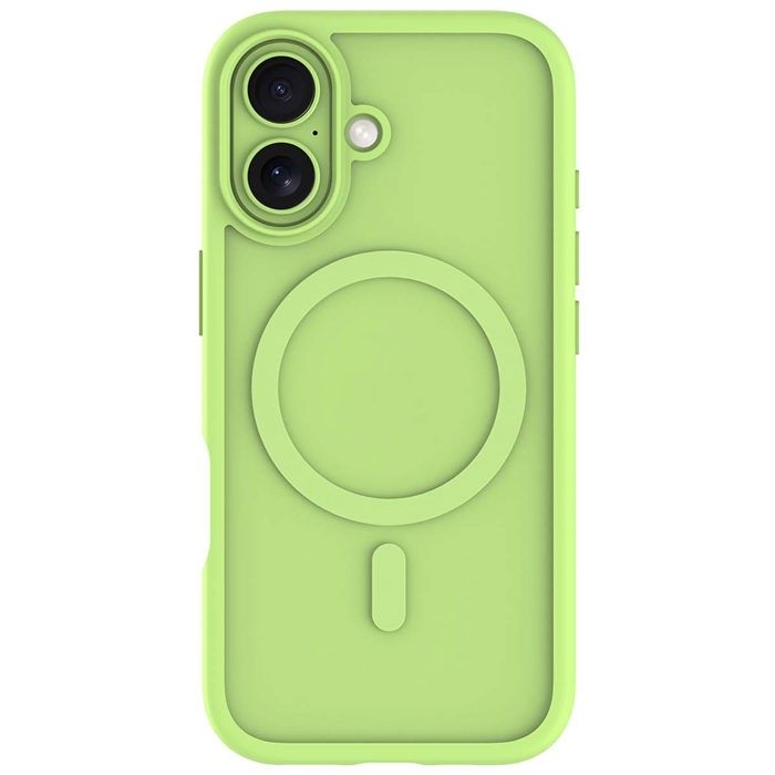 DBRAMANTE1928 Coque MagSafe iPhone 17 Grenen Vert – Antichoc Plastique 100% recyclé (GRS)
