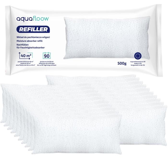 Refiller absorbeur d'humidité universel - Aquafloow - 20 Recharge ...