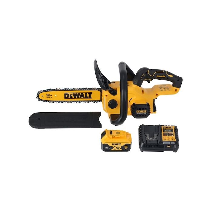 Tronçonneuse 30 cm Dewalt DCMCS565P1 QW XR 18V 5 Ah Li ion Brushless - vue 2
