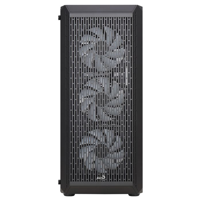 Boîtier Gaming ATX – Aerocool – BEAMBKV2 – 4 Ventilateurs 12cm FRGB – Refroidissement Liquide – Double Chambre