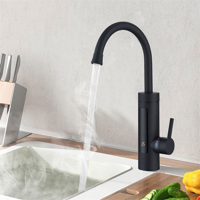 Robinet Pivotant 360° Avec Bonde - Mitigeur Cuisine/salle De Bain En Acier Inox, Facile à Installer