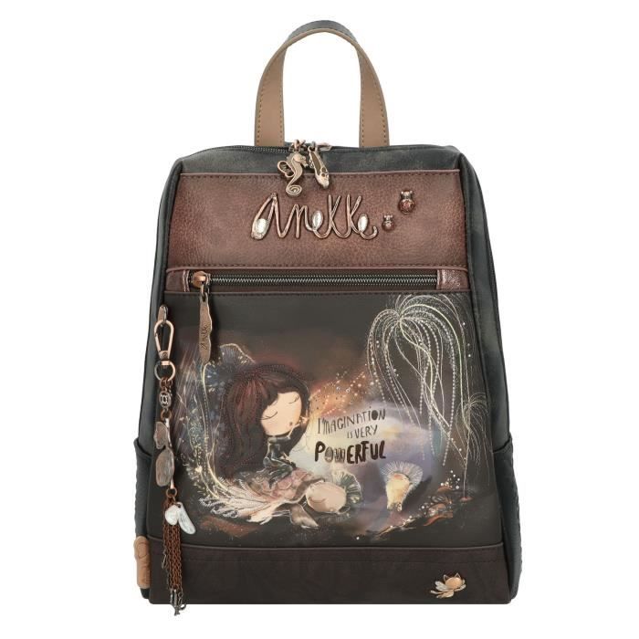 Sac à Dos Femme Anekke Mademoiselle – Marron, 24x30x12 Cm – Pratique Et élégant