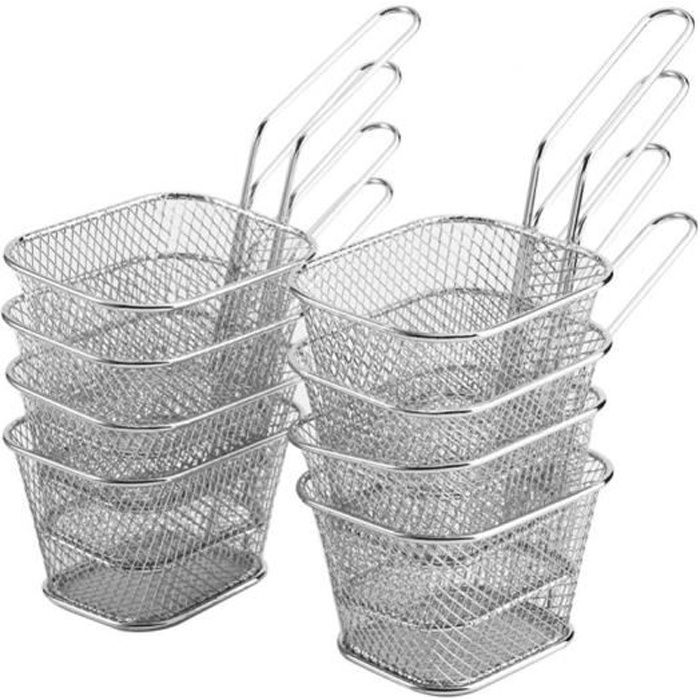 Panier Grille En Acier Inoxydable RHP - Pour Four, Frites, Nuggets - Cuisson Sans Huile