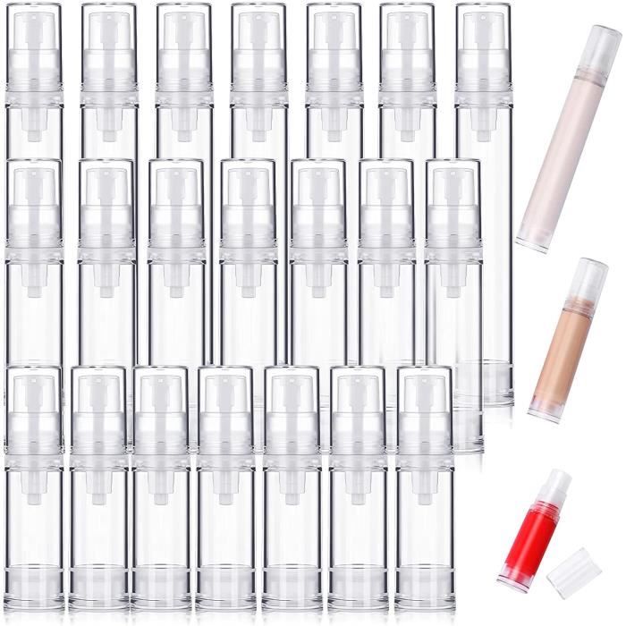 10 Mini Flacons En Verre Transparent Avec Bouchon Aluminium - 5/7/14/20/25 Ml Pour Huiles, Parfums, échantillons