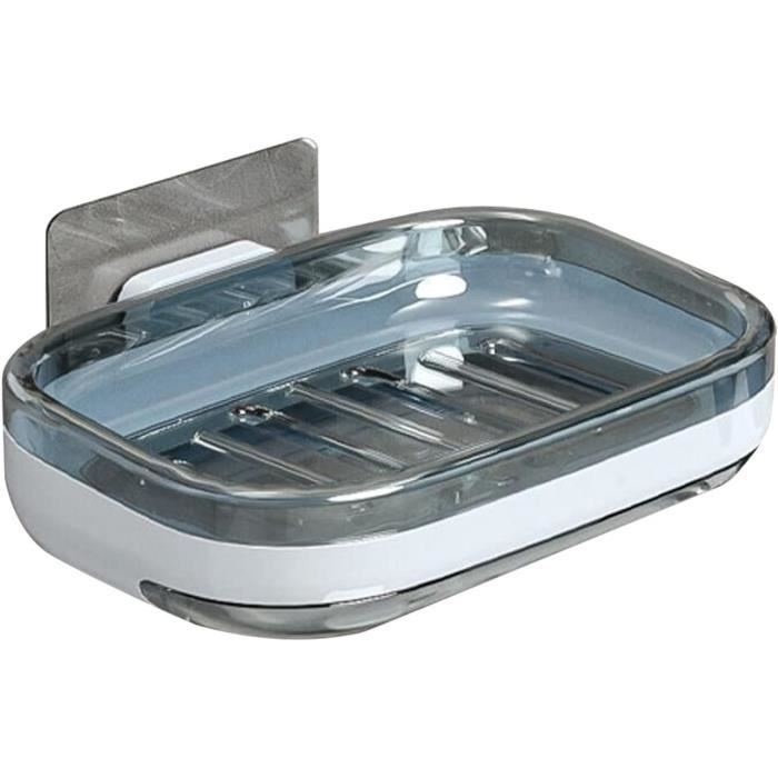 Honseadek Porte-savon Mural En Bois De Noyer Pour Salle De