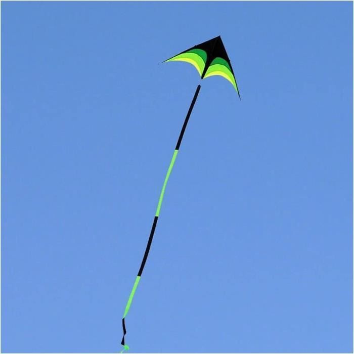 Cerf Volant Enfant Grandes Queues De Cerfs-Volants Delta Avec Poignée Cerf Volant Enfant Grandes Queues De Cerfs-Volants Delta Avec Poignée