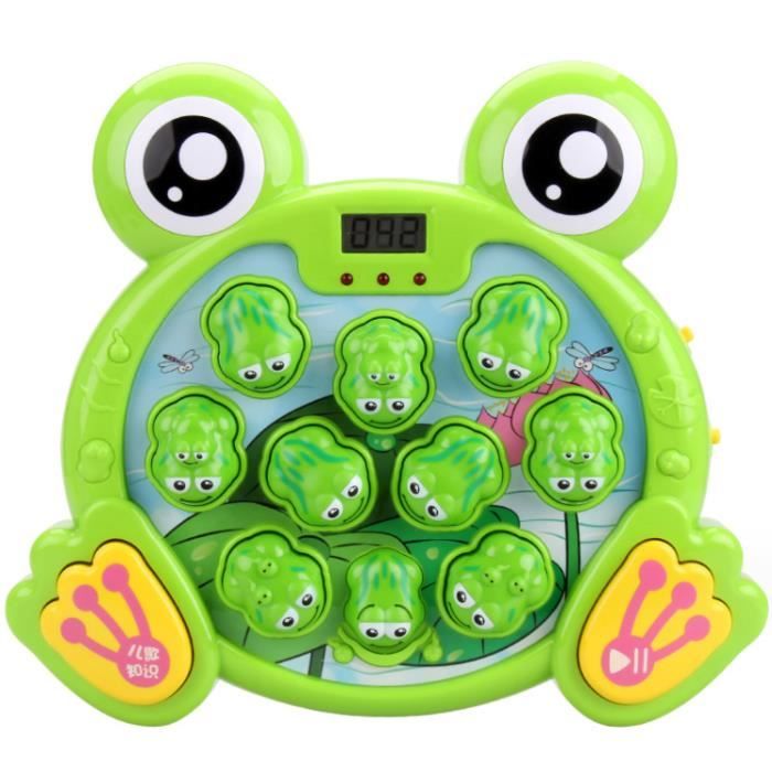 VTech - Pop, Ma Grenouille Hop Hop, Animal Interactif Qui Parle, Chante Et Saute, Motricité Bébé, Jouet D'Éveil Musical, Cadeau Enfant Dès 1 An - Contenu En Français