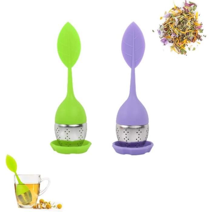 Lot De 2 Infuseurs à Thé Canard En Silicone - Créatif Et Mignon - Passoire à Thé