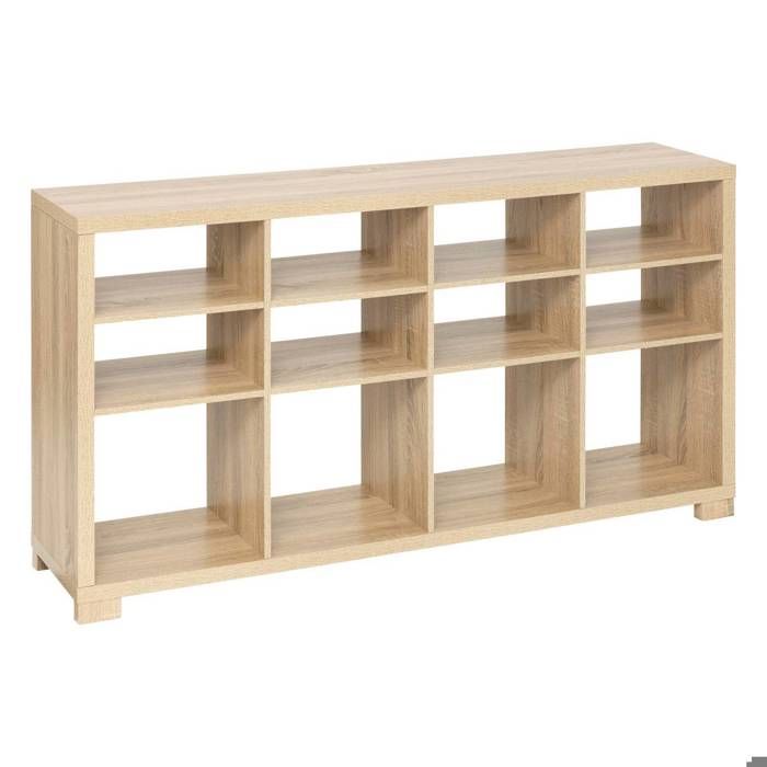 Buffet Bivoak étagères modulable 137x76cm effet bois - 5five